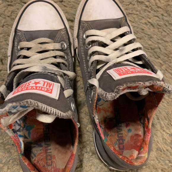 Low top grey converse - Picture 6 of 7